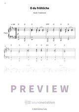 Harmonische Weihnachten am Klavier - Preview Page 2