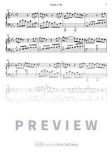 Sonate K. 466 - Preview Page 2