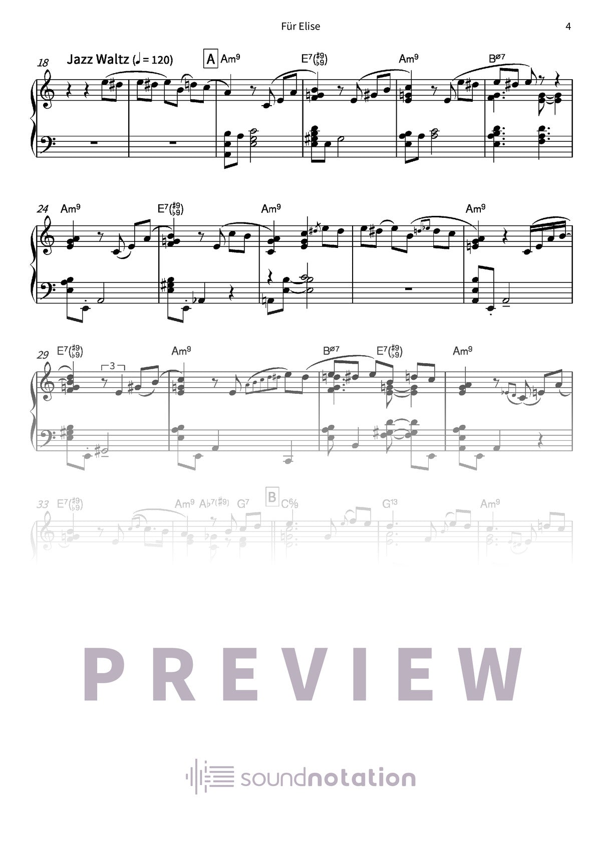 Für Elise - Preview Page 2
