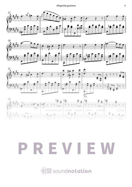Allegretto grazioso - Preview Page 2