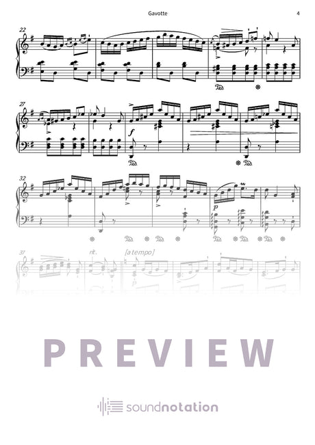 Gavotte - Preview Page 2