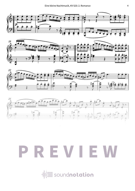 Eine kleine Nachtmusik - Preview Page 2