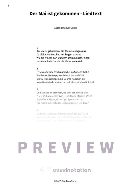 Der Mai ist gekommen - Preview Page 2