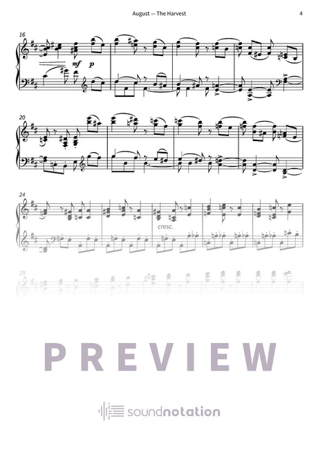 August — The Harvest - Preview Page 2