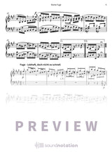 Kleine Fuge - Preview Page 2