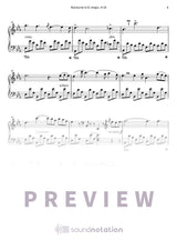 Nocturne in E-flat major, H. 24 - Preview Page 2