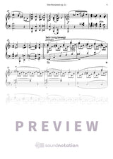 Drei Romanzen op. 21 - Preview Page 2
