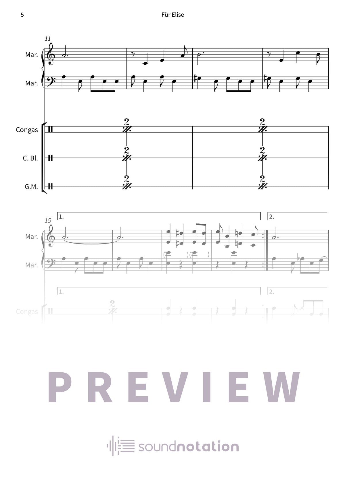 Für Elise - Preview Page 2