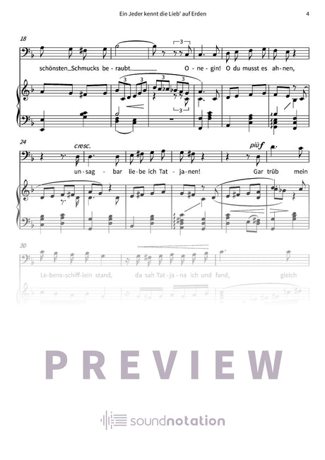 Ein Jeder kennt die Lieb' auf Erden - Preview Page 2