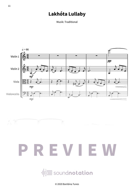 Drei Wiegenlieder aus aller Welt - Preview Page 2
