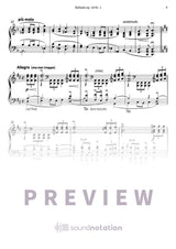 Ballade op. 10 Nr. 1 - Preview Page 2