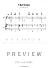 Harmonische Weihnachten mit Gesang und Begleitung - Preview Page 2