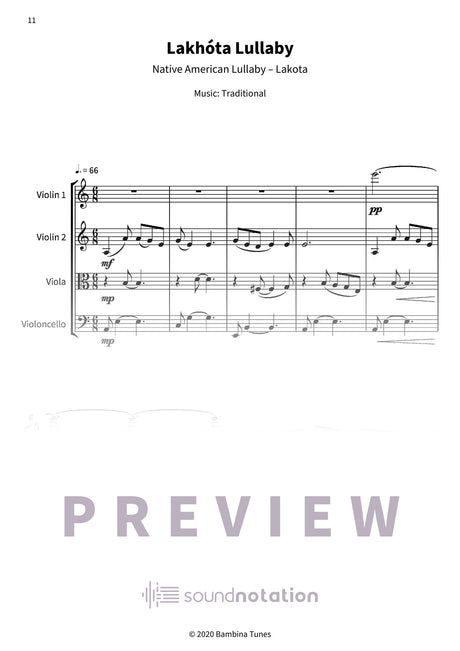 Three International Lullabies - Preview Page 2