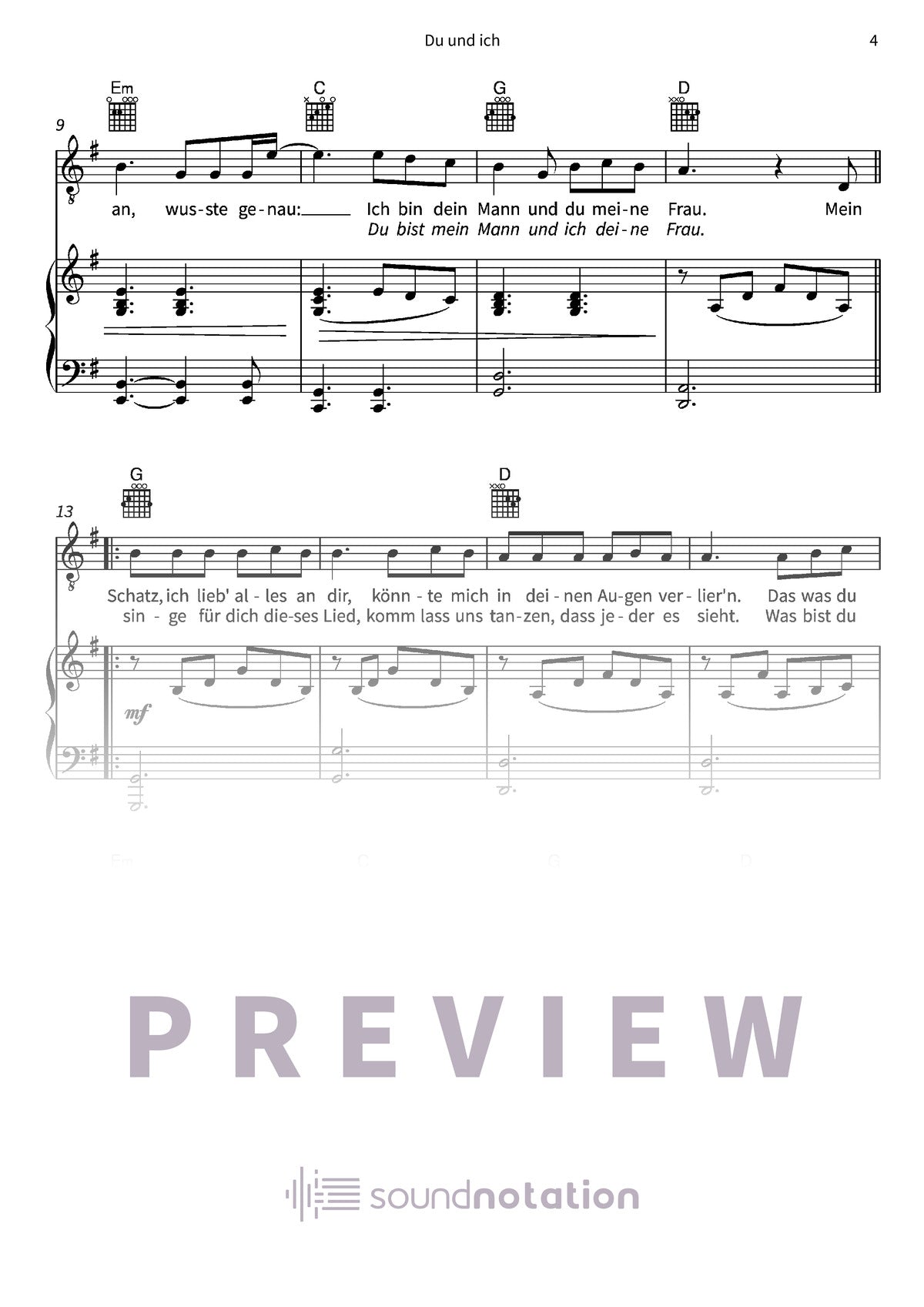 Du und ich - Preview Page 2
