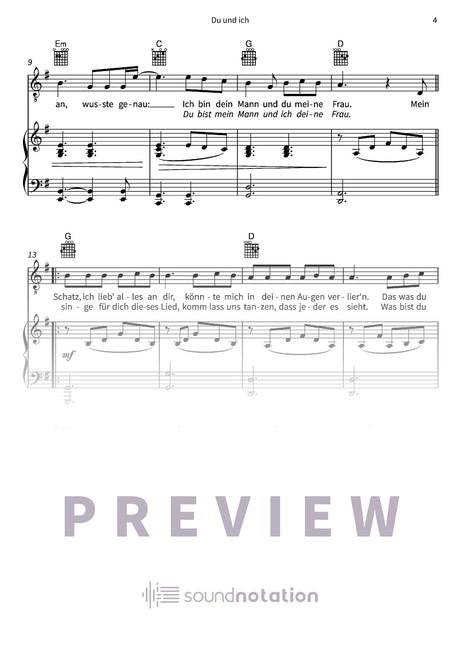 Du und ich - Preview Page 2