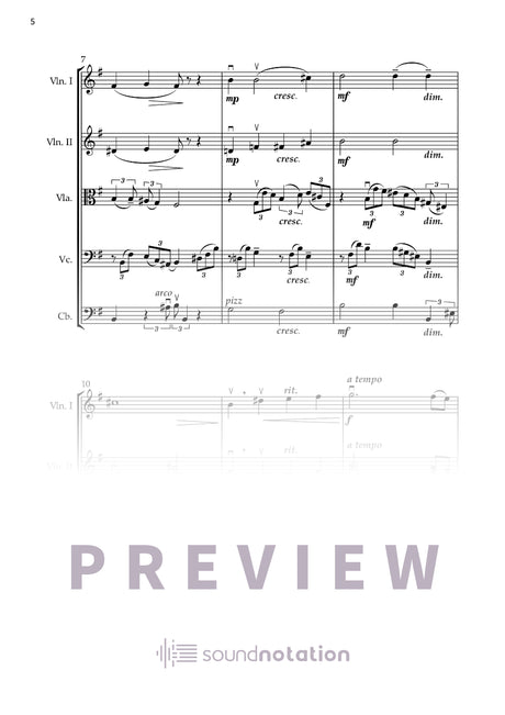 Nocturne e-Moll, op. 72 Nr. 1 - Preview Page 2
