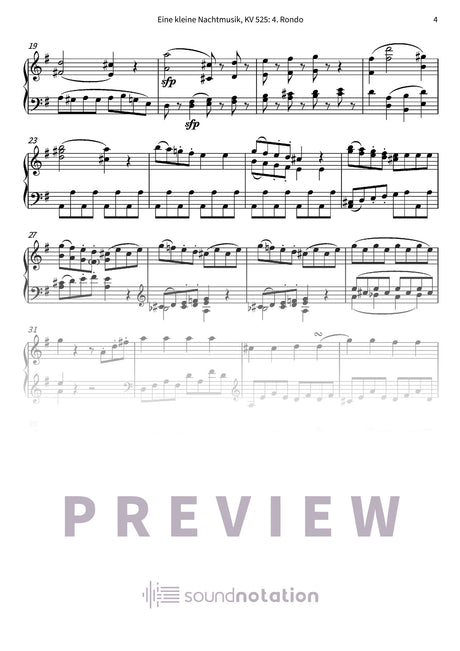 Eine kleine Nachtmusik - Preview Page 2
