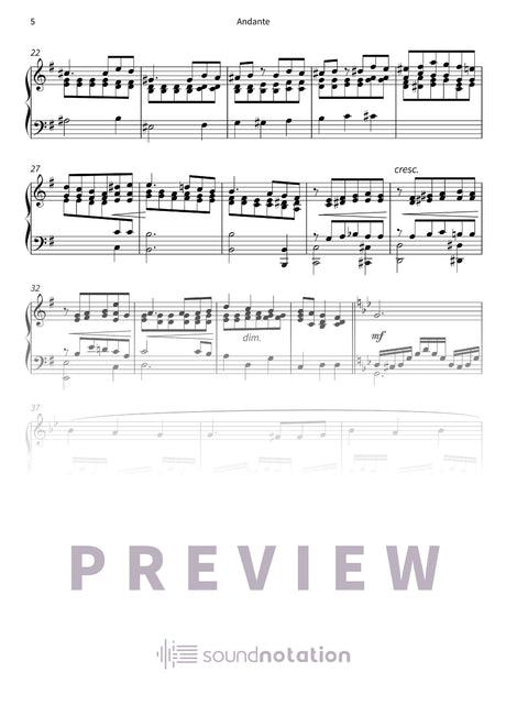 Vier Lieder für das Pianoforte op. 2 - Preview Page 2