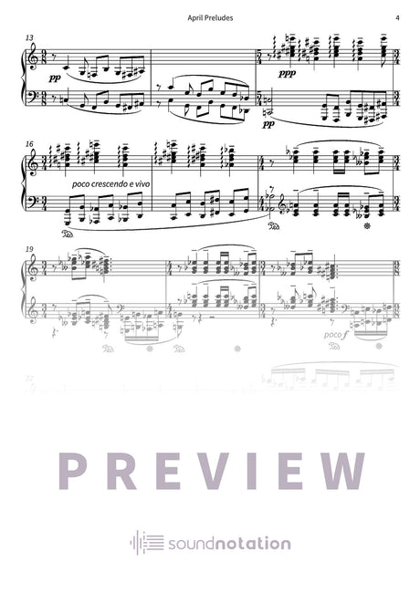 April Preludes - Preview Page 2
