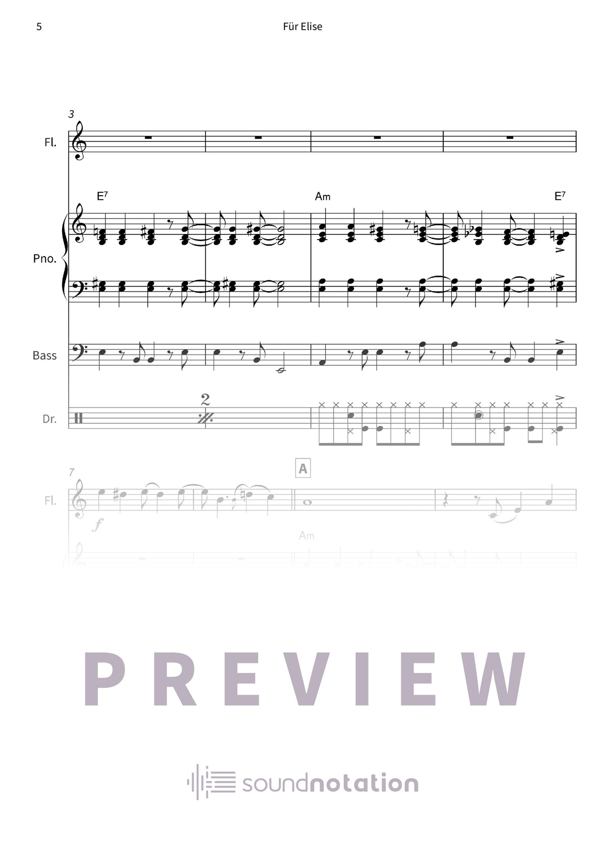 Für Elise - Preview Page 2