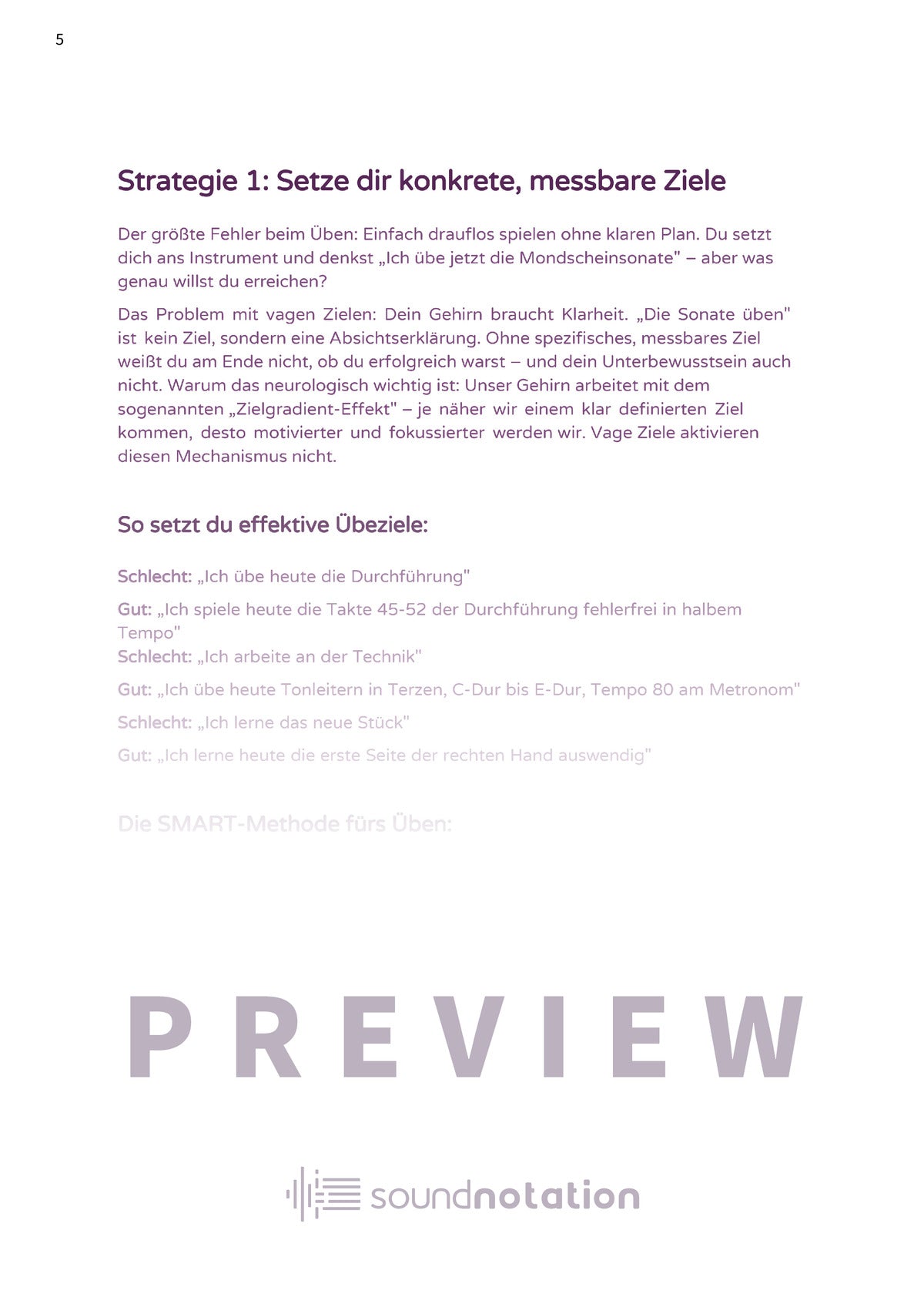 Effektiv Üben - Preview Page 2