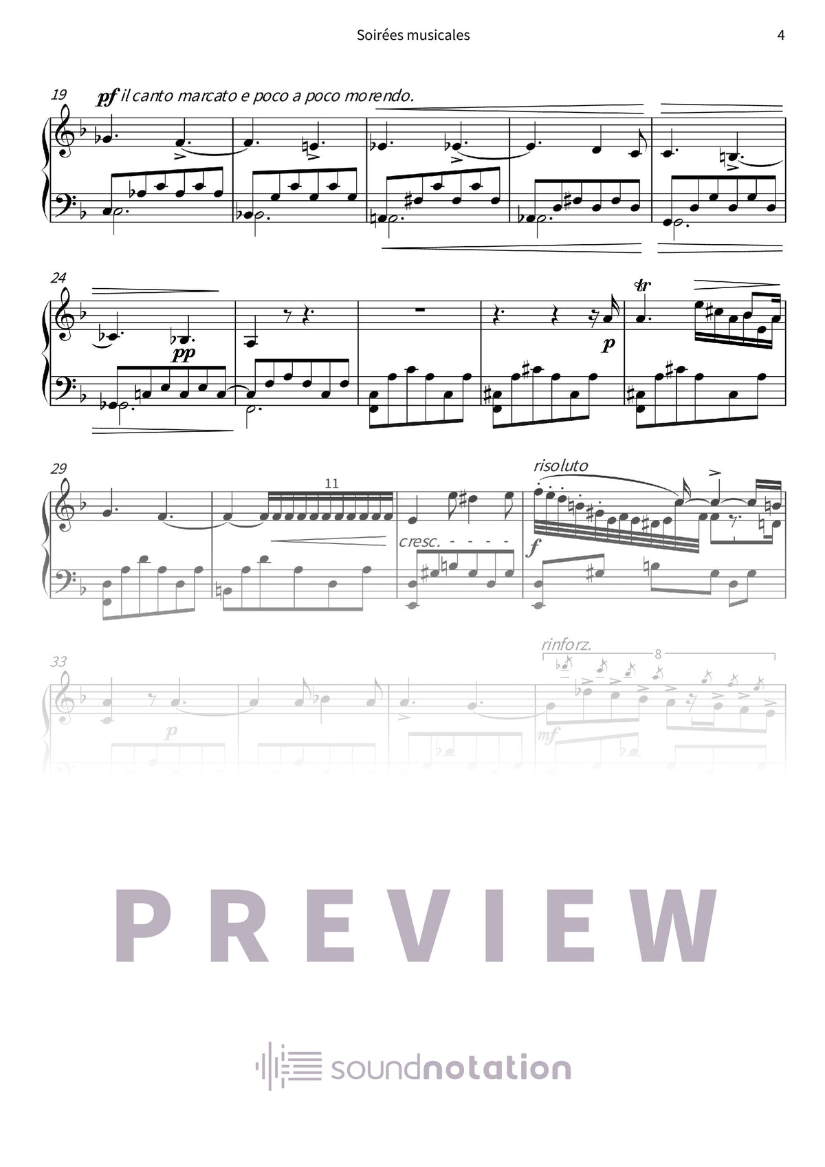 Notturno F-Dur - Preview Page 2