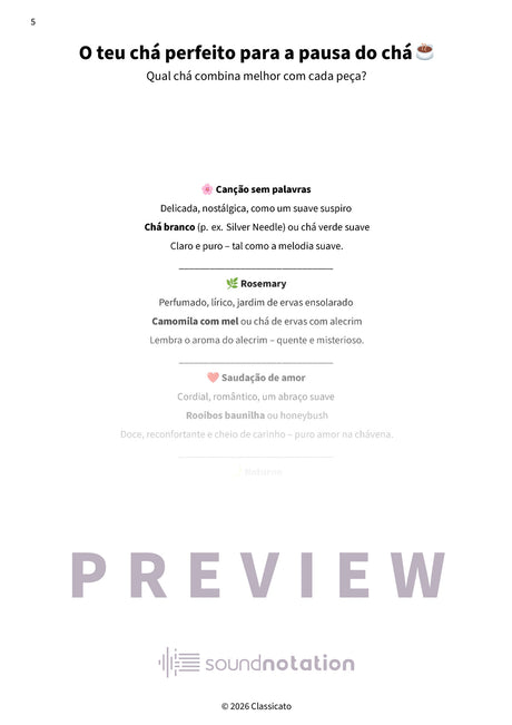 Pausa para chá ao piano - Preview Page 2
