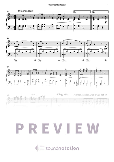 Weihnachts-Medley - Preview Page 2