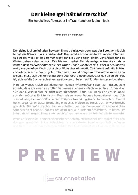 Kleine Igel schlafen gern - Preview Page 2