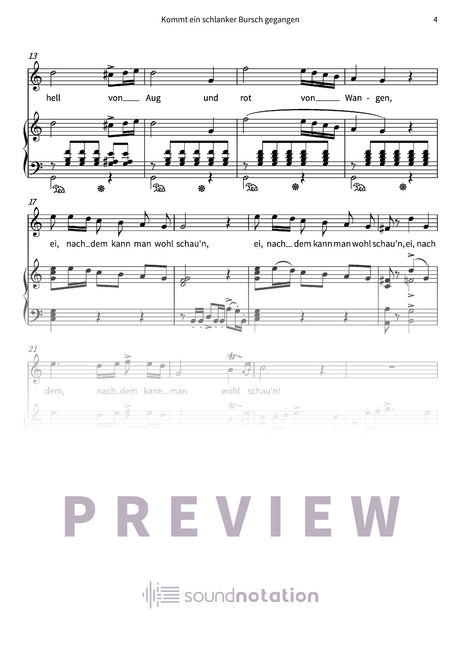 Kommt ein schlanker Bursch gegangen - Preview Page 2