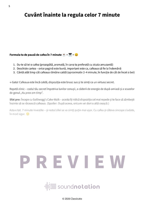 Pauză de cafea la pian - Preview Page 2