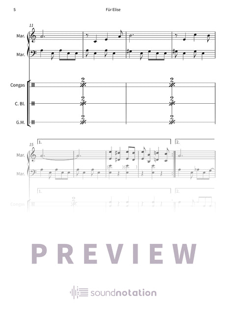 Für Elise - Preview Page 2