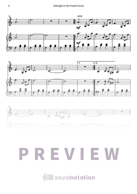 Midnight in the Pastel Forest - Preview Page 2