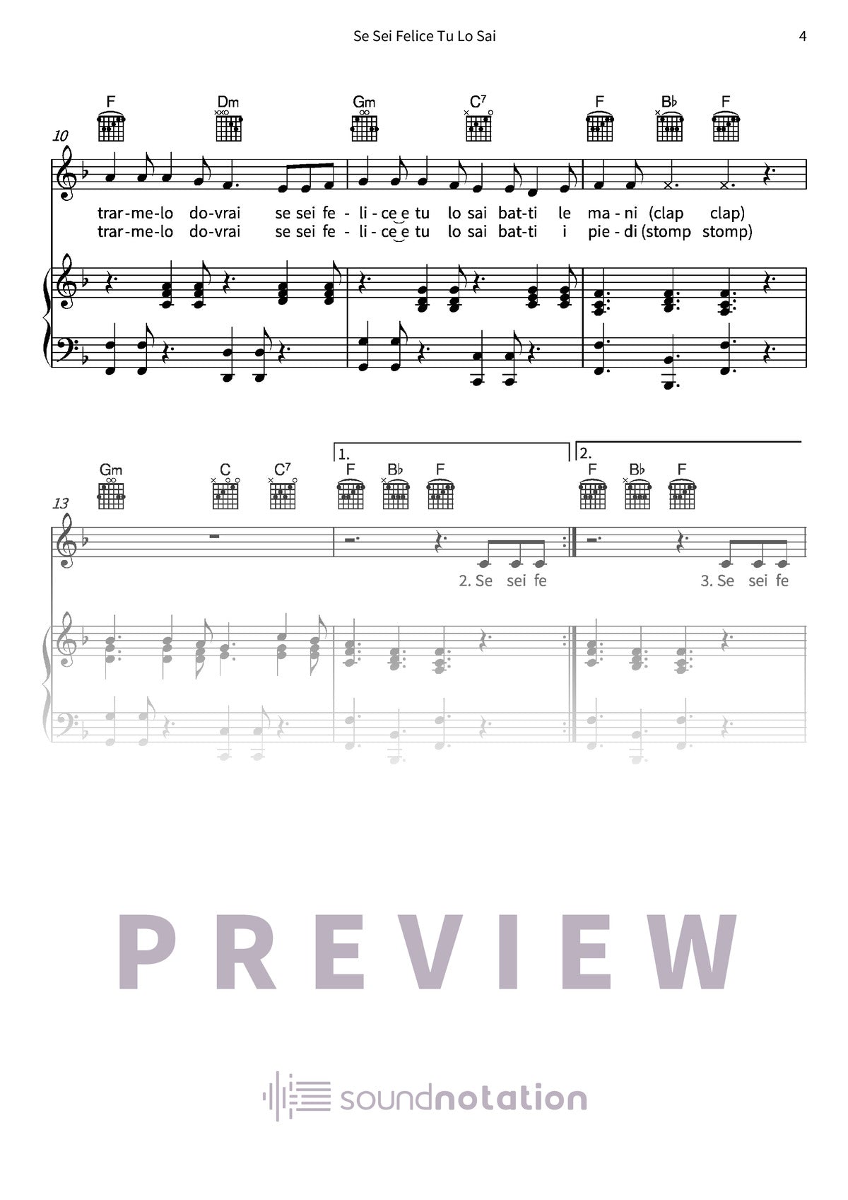 Se Sei Felice Tu Lo Sai - Preview Page 2