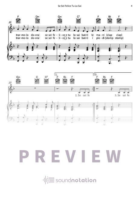 Se Sei Felice Tu Lo Sai - Preview Page 2