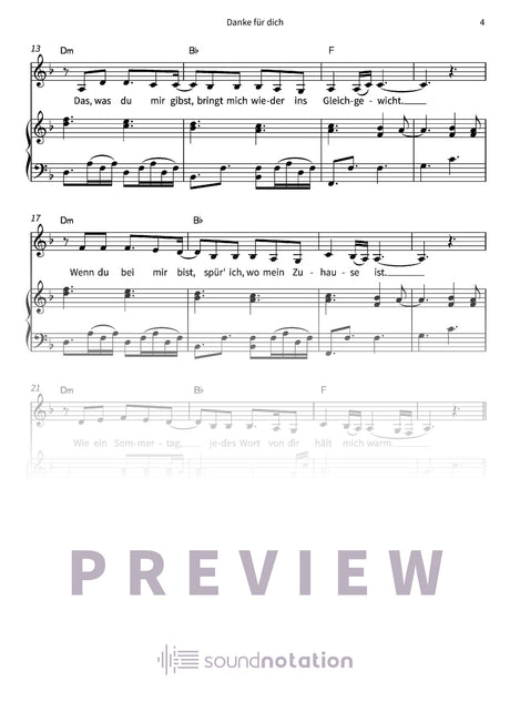 Danke für dich - Preview Page 2
