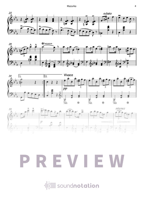 Mazurka - Preview Page 2