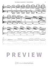 Four Seasons, Concerto No. 4 - L'Inverno (Winter) - Preview Page 2
