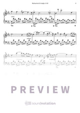 Nocturne in E-flat major, H. 24 - Preview Page 2