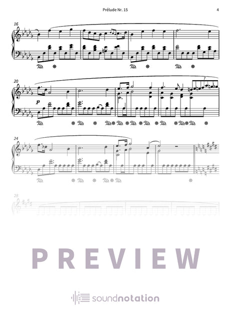 Prélude Nr. 15 - Preview Page 2