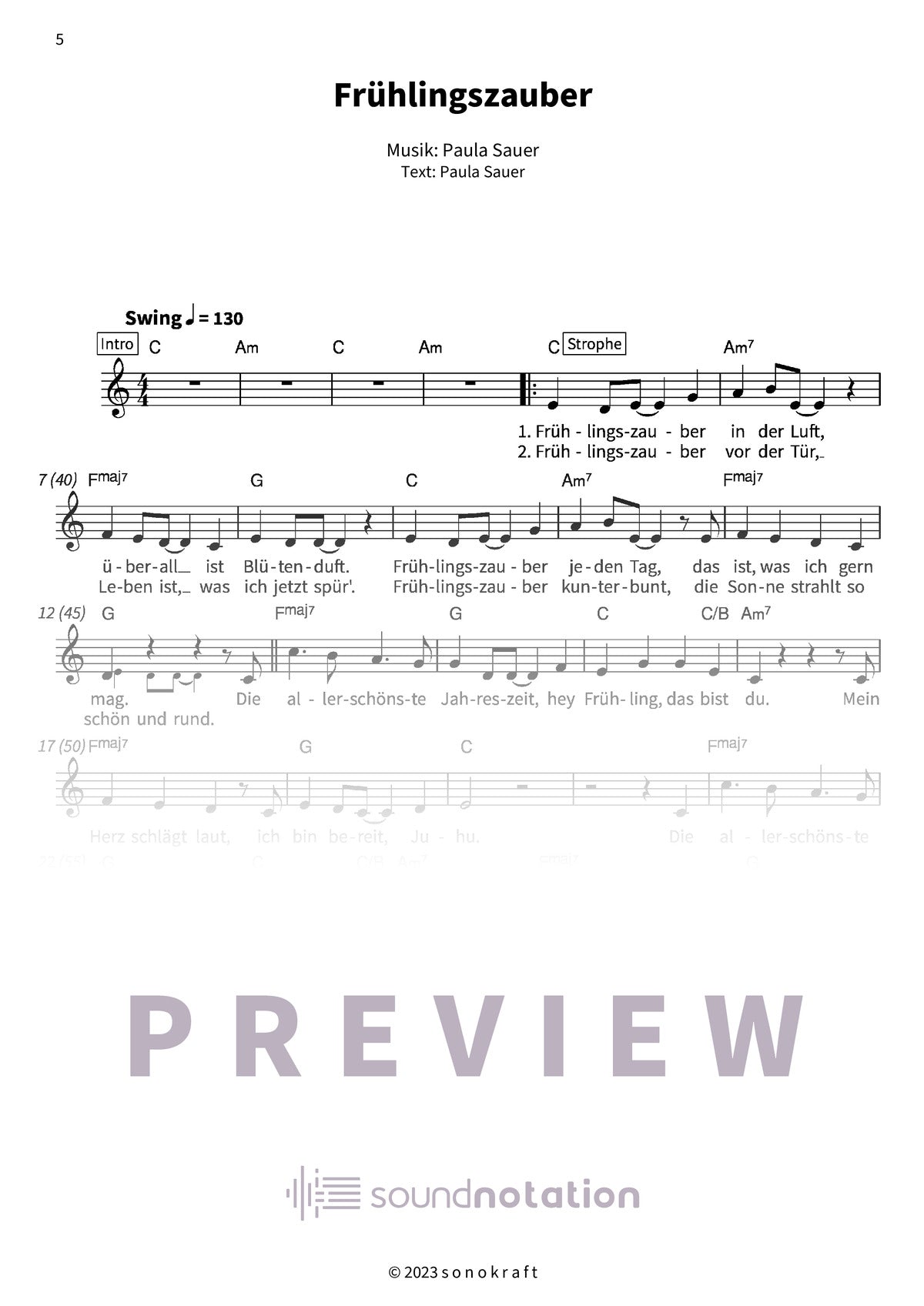 Jahreszeitenklänge - Preview Page 2