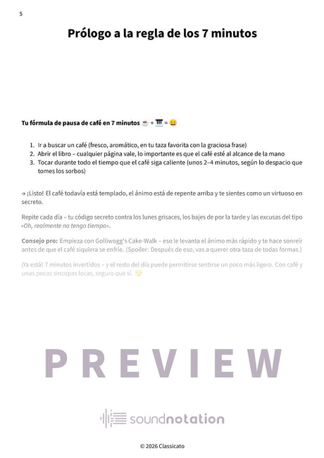 Pausa para café al piano - Preview Page 2