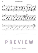 Lieder ohne Worte op. 19 - Preview Page 2