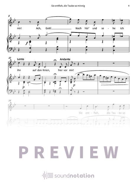 Sie entfloh, die Taube so minnig - Preview Page 2