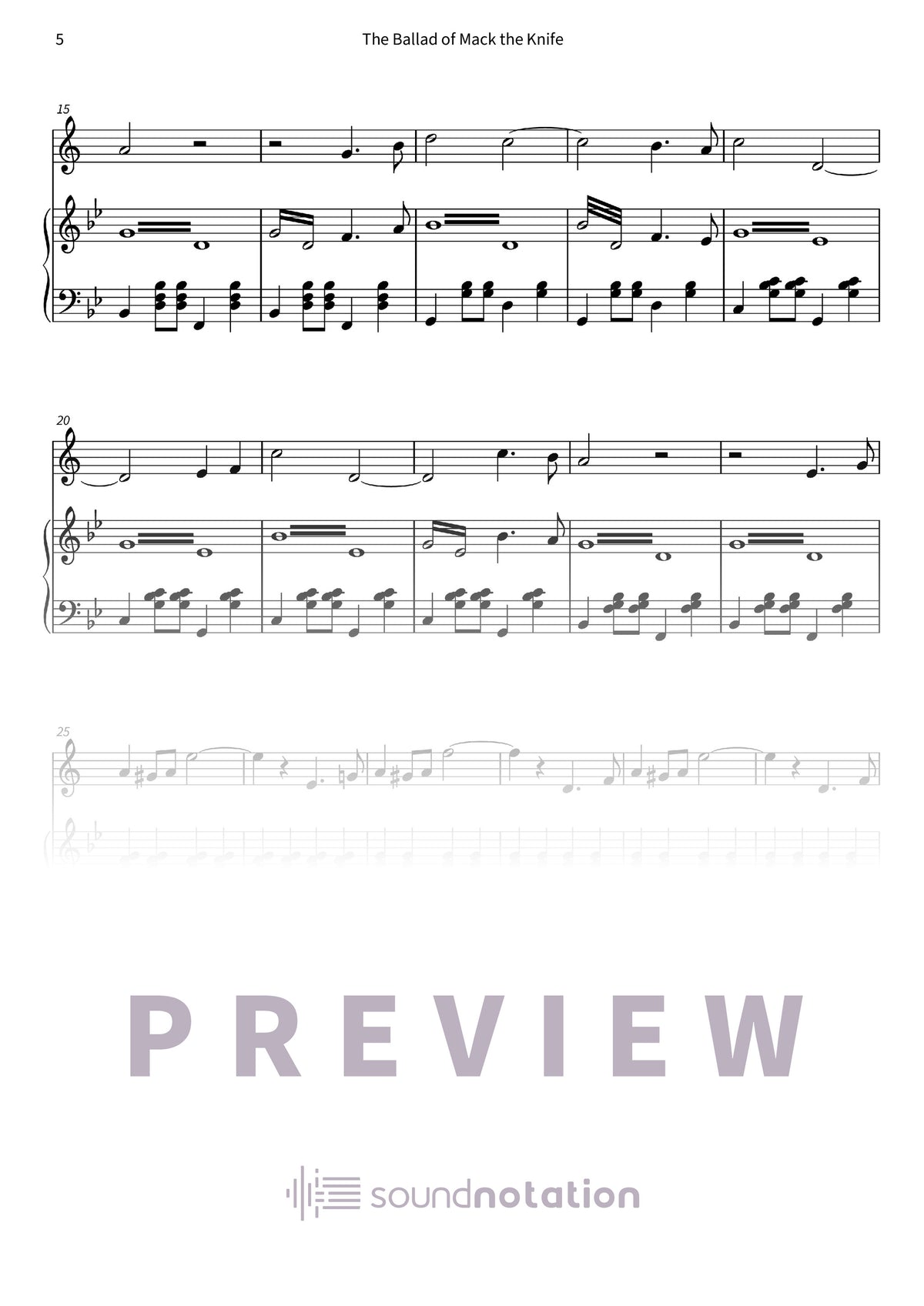 The Ballad of Mack the Knife - Preview Page 2
