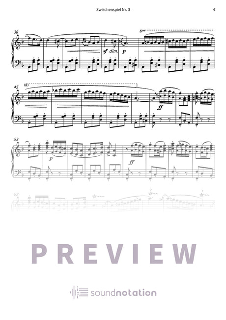 Zwischenspiel Nr. 3 - Preview Page 2