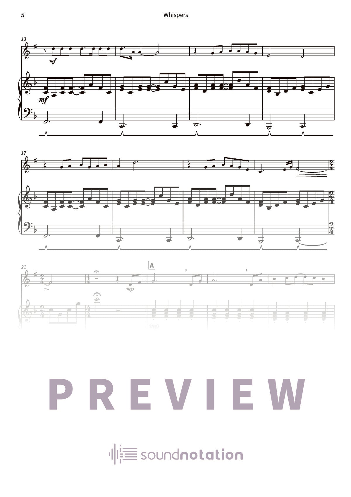 Zehn ruhige Melodien für Hochzeiten, Kirche und andere Anlässe - Preview Page 2