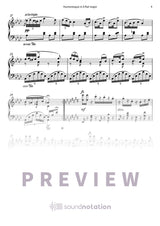 Humoresque in A flat major - Preview Page 2