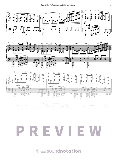 Pachelbel's Canon meets Simon Daum - Preview Page 2