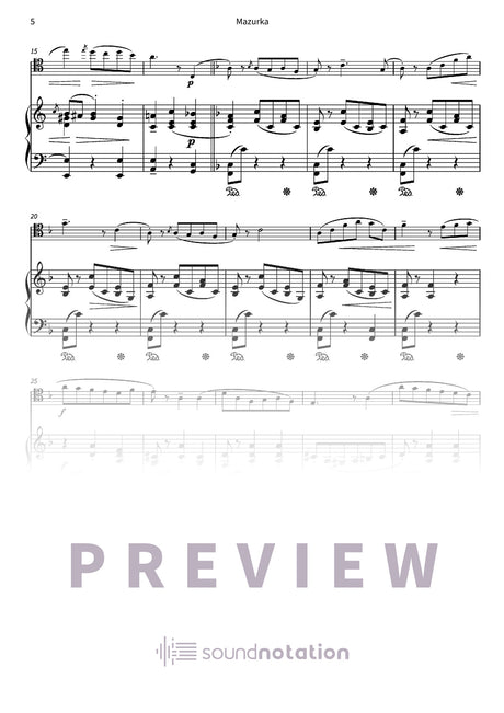 Quatre pièces op. 24 - Preview Page 2